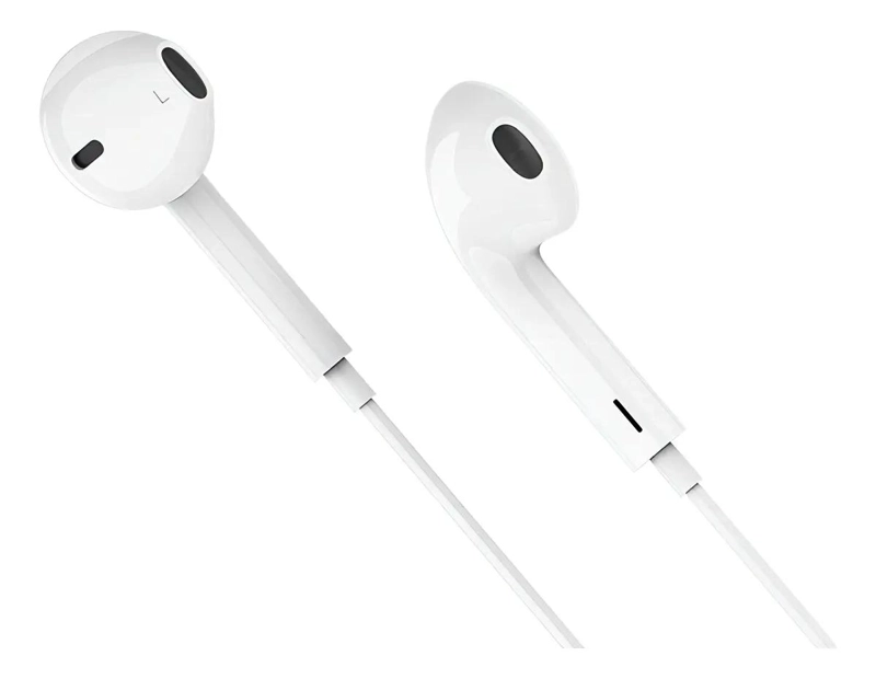 AUDIFONO USB-C MANOS LIBRES COLOR BLANCO - 2