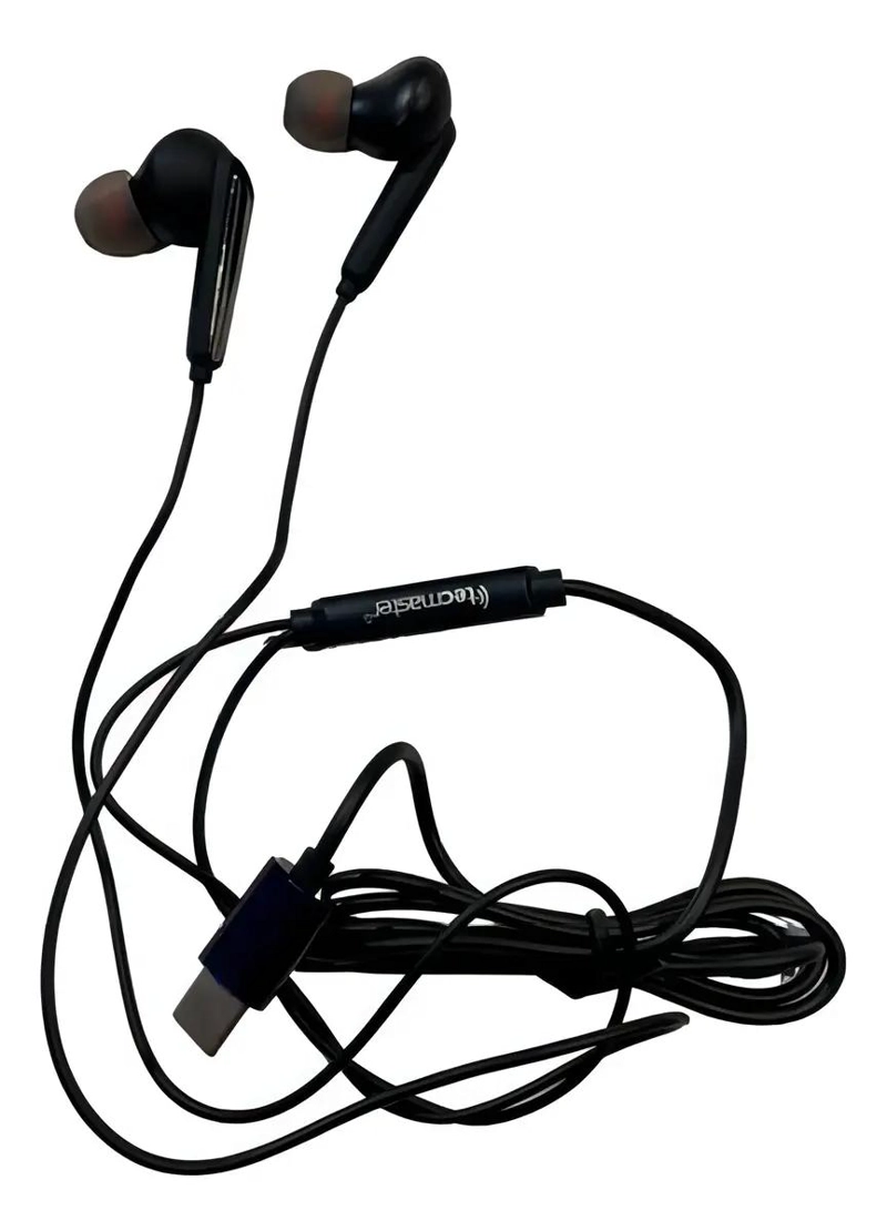 AUDIFONO TIPO C HIFI MANOS LIBRES PRO NEGRO - 2