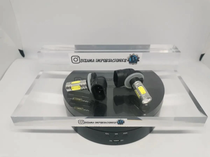 AMPOLLETAS H27 881 NEBLINERO LED BLANCO - 4