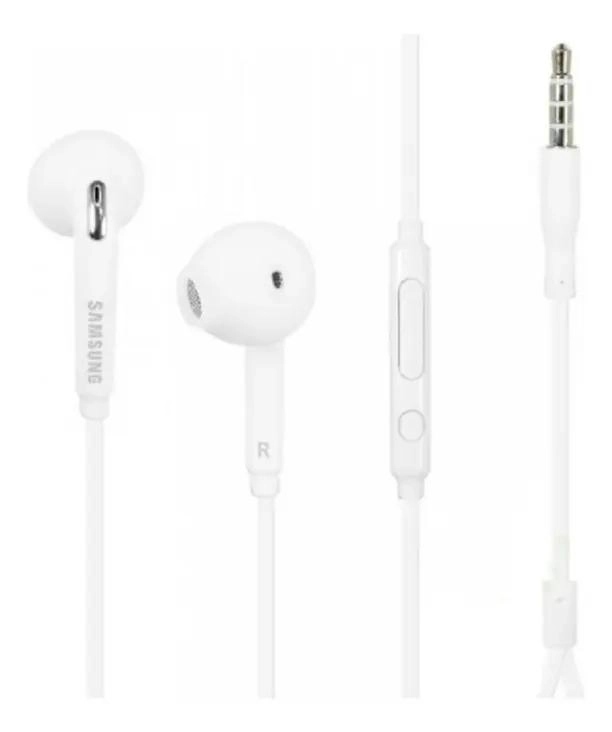 AUDIFONOS MANOS LIBRES JACK 3.5MM COLOR BLANCO - 2