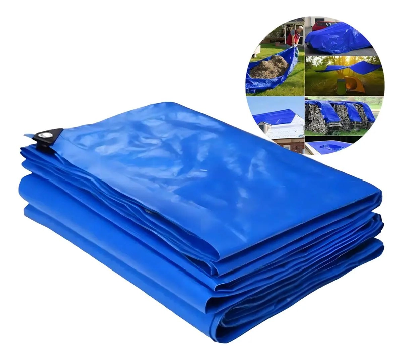 LONA IMPERMEABLE 4X5M PARA CUBRIR AUTOS Y CAMIONETAS - 6