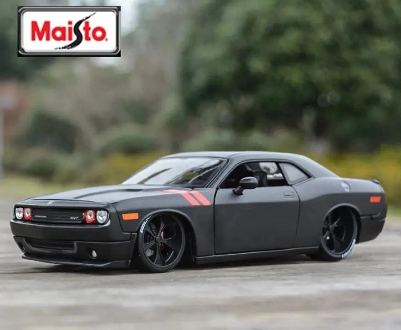 AUTO COLECCION DODGE CHALLENGER 2008 ESCALA 1:24 - 2