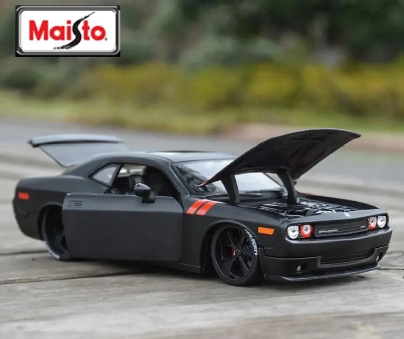 AUTO COLECCION DODGE CHALLENGER 2008 ESCALA 1:24 - 3