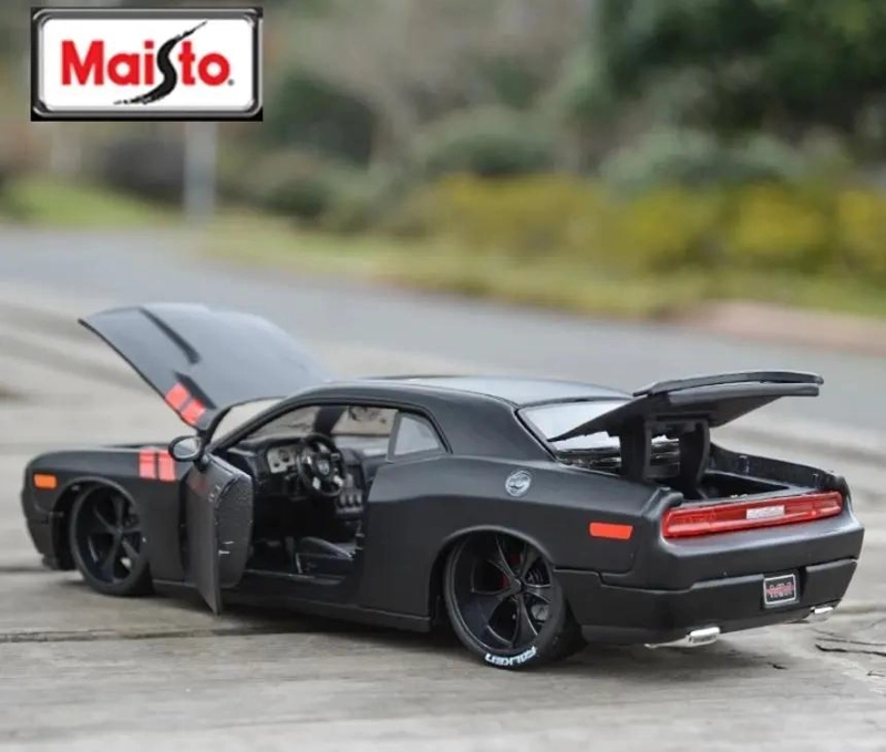 AUTO COLECCION DODGE CHALLENGER 2008 ESCALA 1:24 - 5