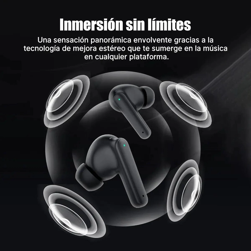 AUDIFONO INALAMBRICO BLUETOOTH IN-EAR CON MICROFONO - 3