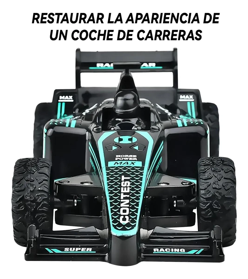AUTO DE CARRERA RC CONTROL REMOTO PARA NIÑOS - 2