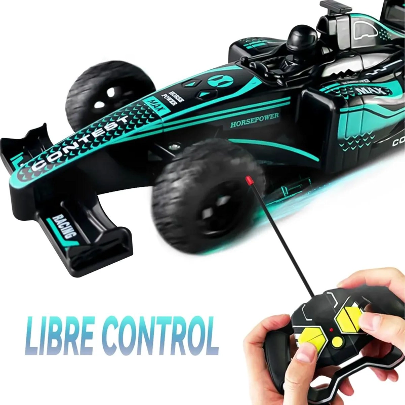 AUTO DE CARRERA RC CONTROL REMOTO PARA NIÑOS - 5