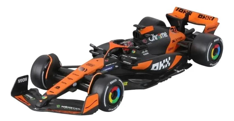 AUTO DE FORMULA 1 ESCALA 1:43 CON CAJA ACRILICA - 1