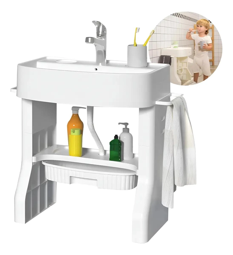 LAVABO AJUSTABLE INFANTIL ESTACION DE LAVADO - 1