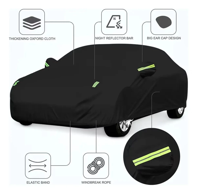 CARPA CUBRE AUTO SUV PREMIUM CON FELPA - 7
