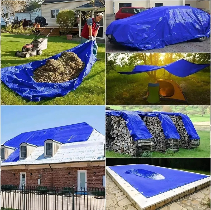 CARPA TOLDO LONA IMPERMEABLE 5X8 METROS - 9