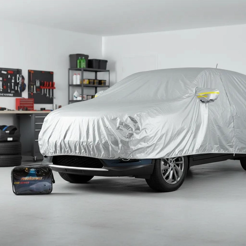 CARPA CUBRE AUTO SUV PREMIUM CON FELPA - 3
