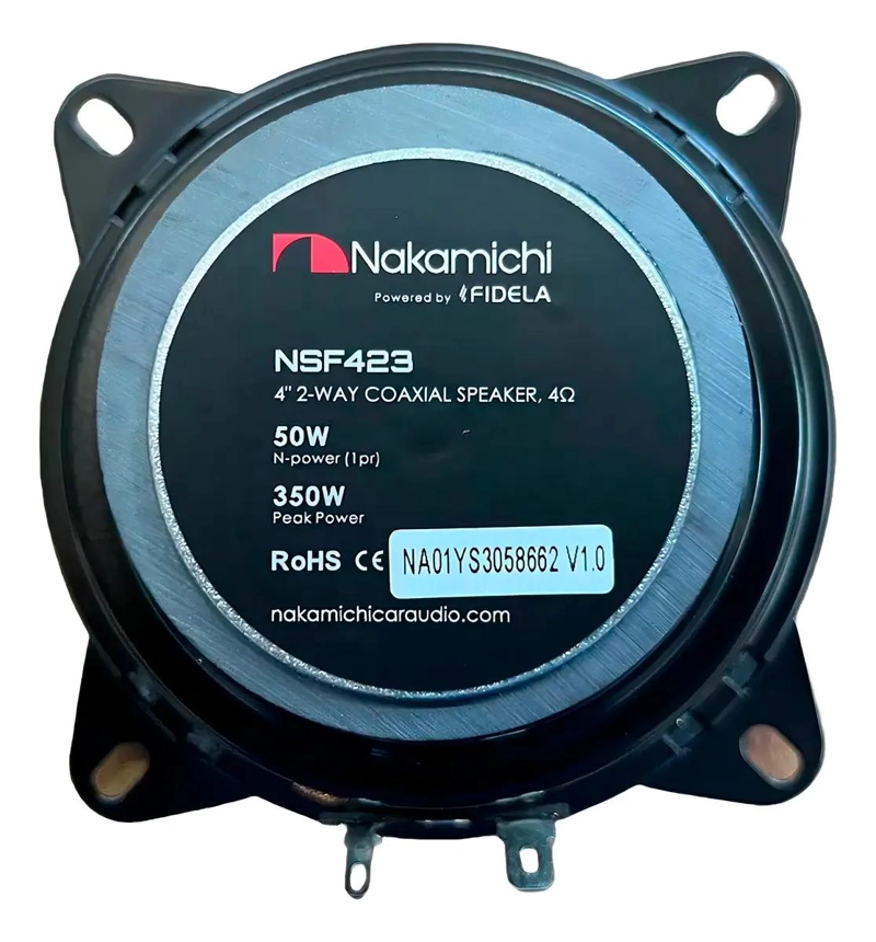 PARLANTES COAXIALES 4 PULGADAS 350W PARA AUTO - 3