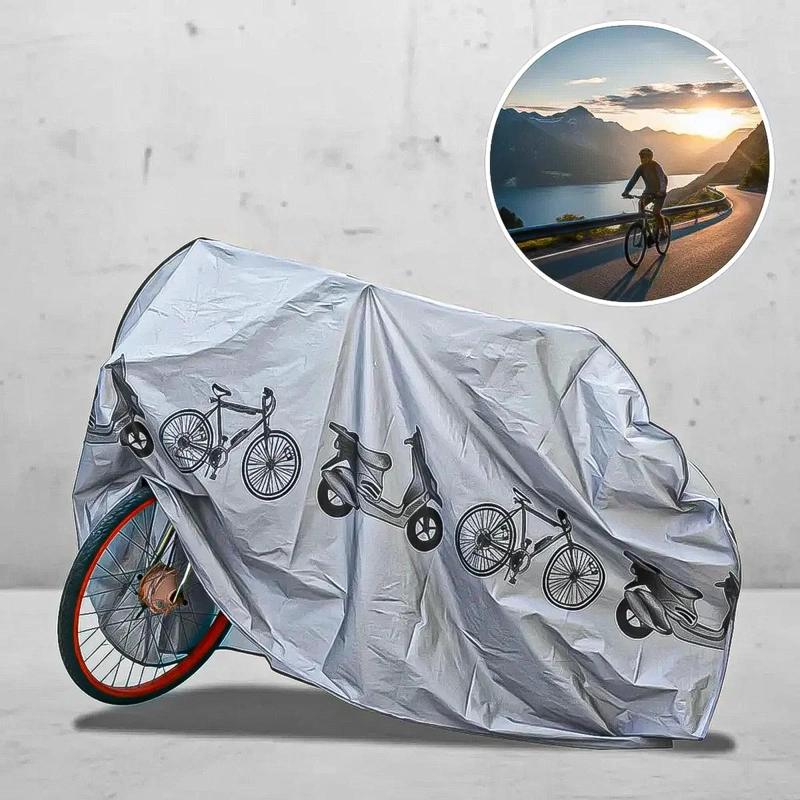 PACK DE 3 FUNDAS IMPERMEABLES PARA BICICLETA - 4
