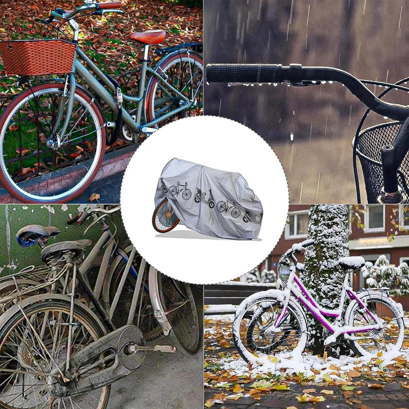 PACK DE 3 FUNDAS IMPERMEABLES PARA BICICLETA - 6