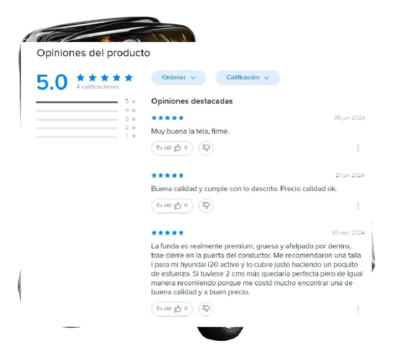 CARPA CUBRE AUTO XL PARA SUV Y CAMIONETA - 5