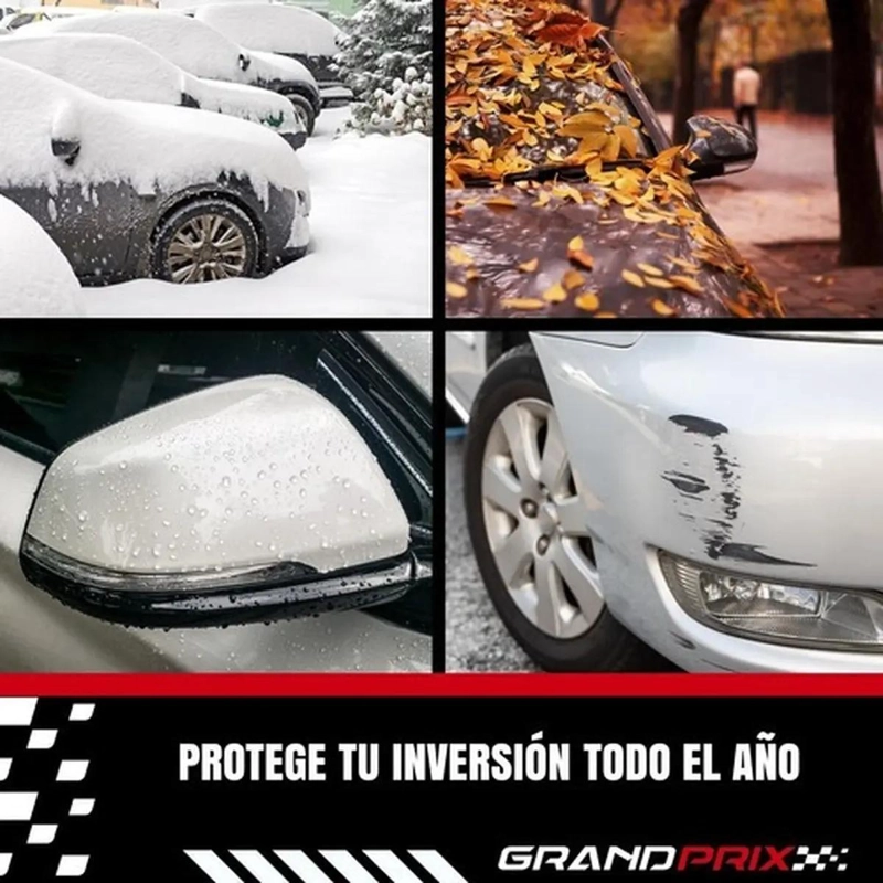 CARPA CUBRE AUTO IMPERMEABLE FELPA COLOR S - 8