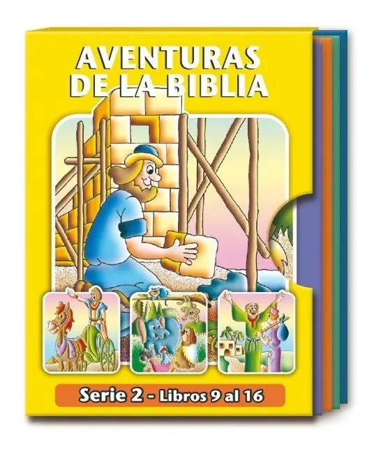 8 LIBRITOS CRISTIANOS PARA NIÑOS AVENTURAS BIBLIA - 1