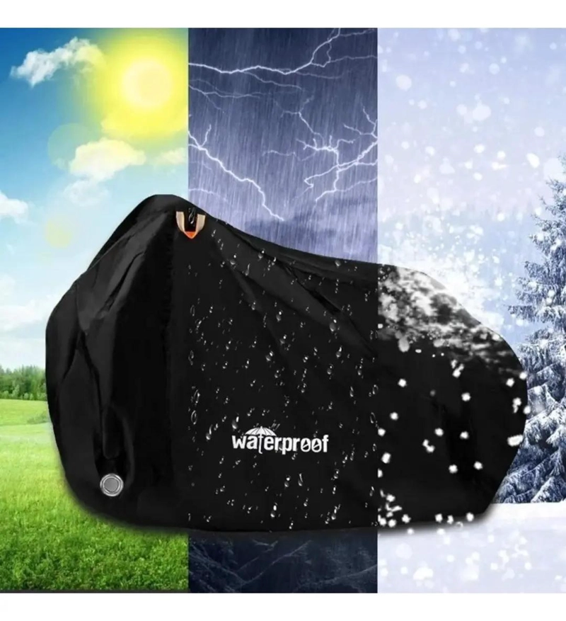 FUNDA IMPERMEABLE PARA BICICLETA 110X200CM - 2