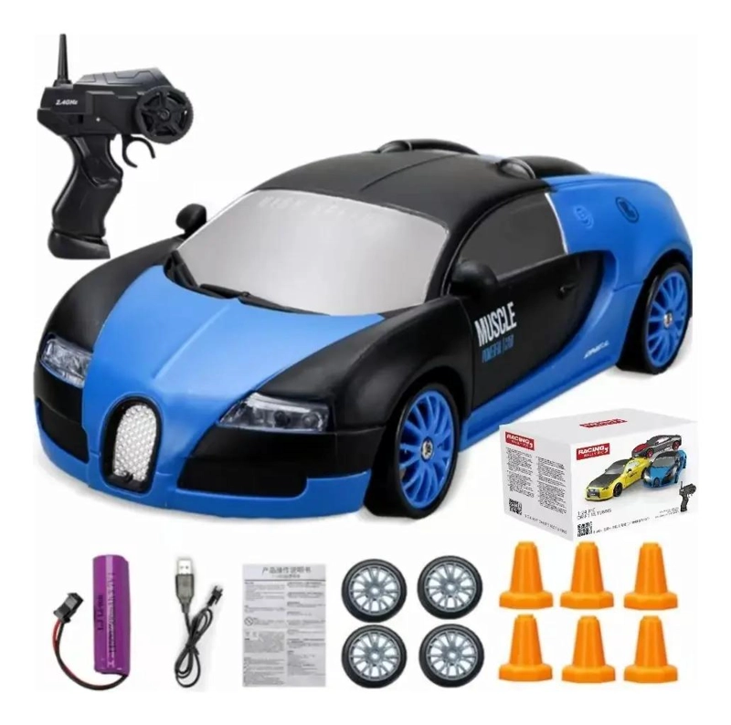 AUTO CONTROL REMOTO DRIFT 15 KM/H RECARGABLE - 1