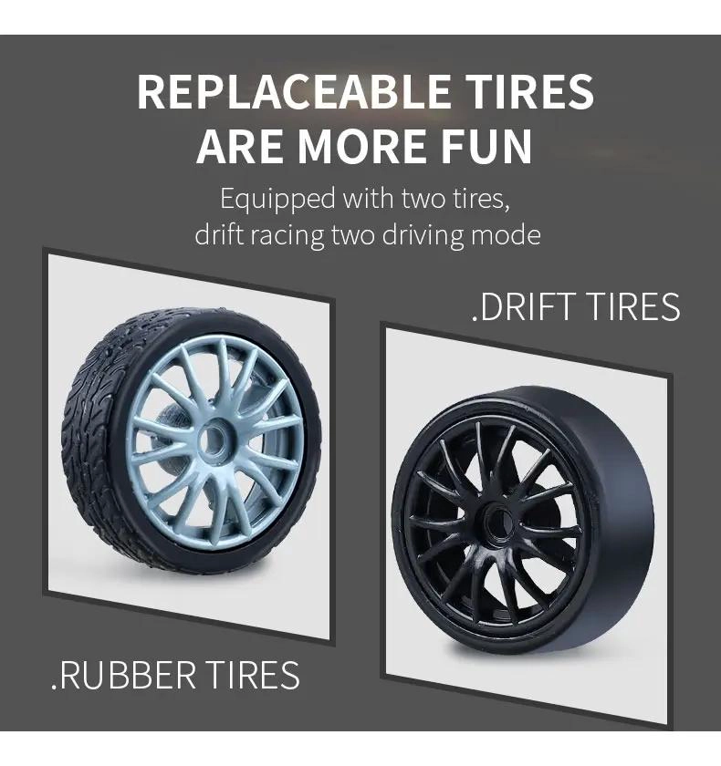 AUTO CONTROL REMOTO DRIFT 15 KM/H RECARGABLE - 4