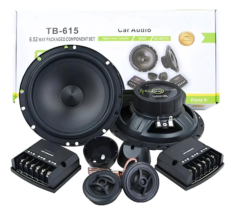 SET DE MEDIOS DE AUDIO PARA VEHICULO 6.5 PULGADAS - 1