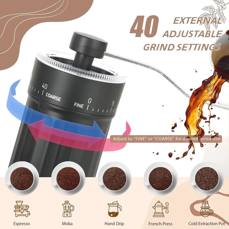 MOLINILLO DE CAFE  MANUAL CERAMICO PORTATIL - 2
