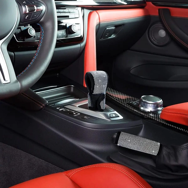 FUNDA VOLANTE DIAMANTE 5 PIEZAS PARA COCHE - 7