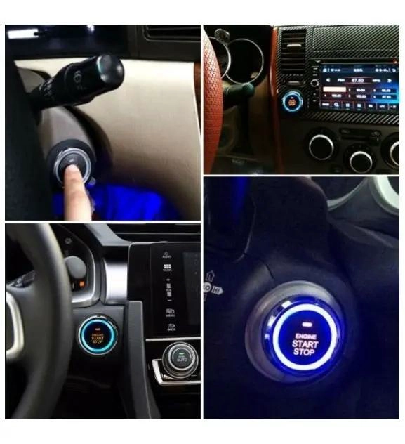 BOTON DE ENCENDIDO ARRANQUE ANTIRROBO PARA AUTOS - 2