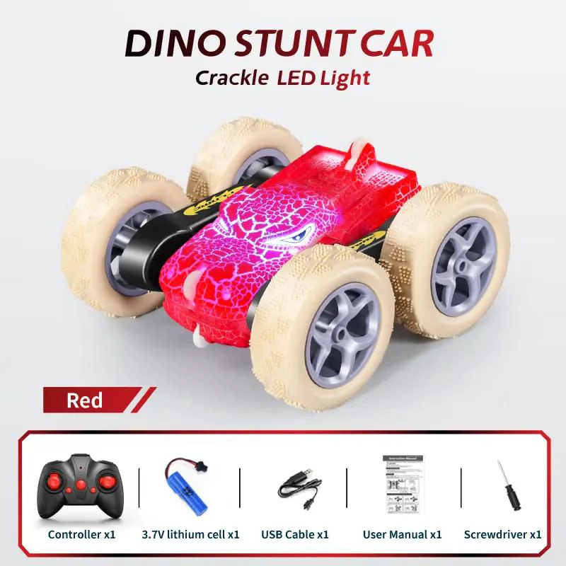 AUTO DINOSAURIO CONTROL REMOTO INDESTRUCTIBLE - 2