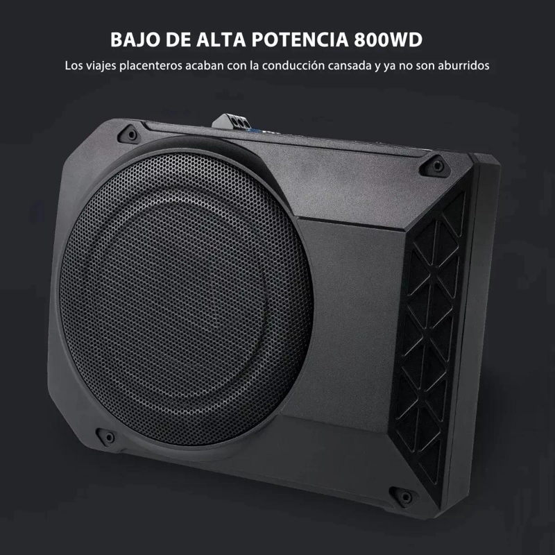 SUBWOOFER AMPLIFICADO 10 PULGADAS 800W PARA AUTO - 3