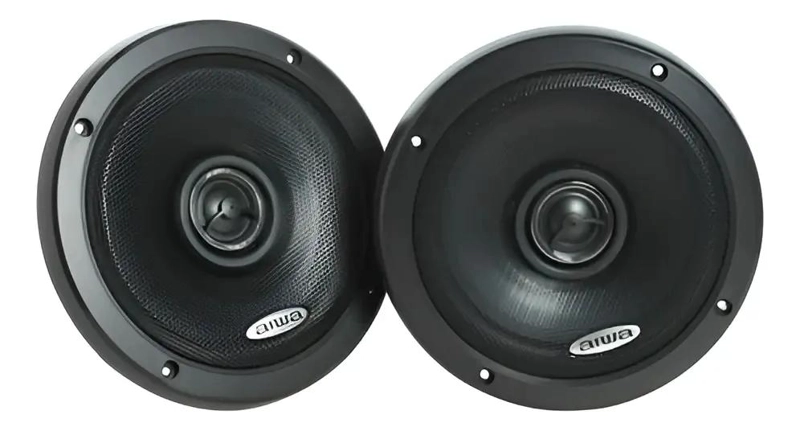 PARLANTES PARA CARRO 16CM 2 VIAS 240W COLOR NEGRO - 1
