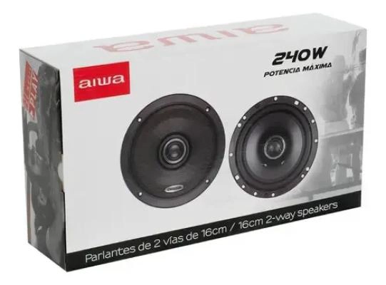 PARLANTES PARA CARRO 16CM 2 VIAS 240W COLOR NEGRO - 5