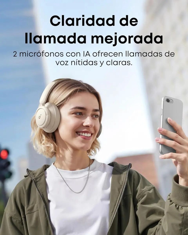 AUDIFONOS BLUETOOTH CON CANCELACION DE RUIDO - 2