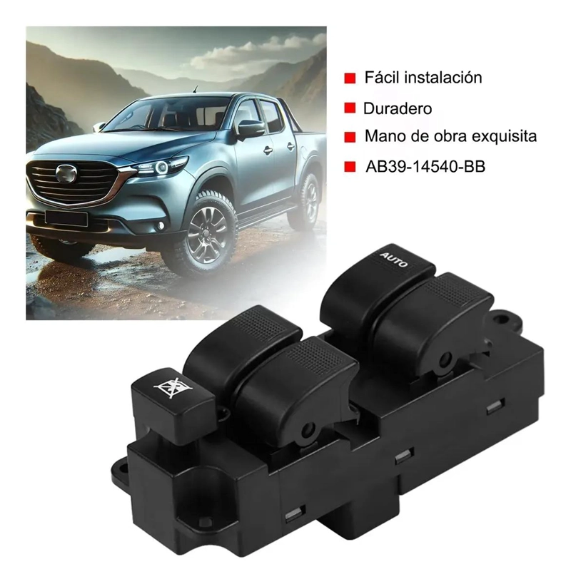 BOTONERA ALZAVIDRIO PARA FORD RANGER Y MAZDA BT50 - 3