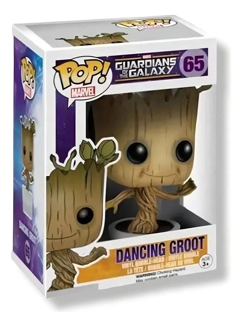 FIGURA COLECCIONABLE DANCING GROOT FUNKO POP - 3