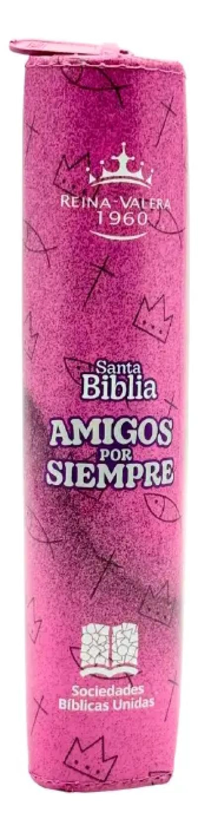 BIBLIA PARA NIÑOS RVR 1960 CON CIERRE ROSA - 2