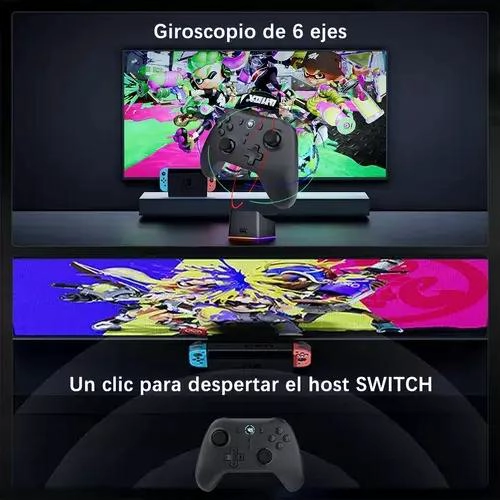 CONTROL GAMEPAD INALAMBRICO COMPATIBLE NINTENDO SWITCH - 5