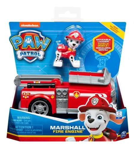 VEHICULO DE BOMBERO MARSHALL DE PAW PATROL - 1