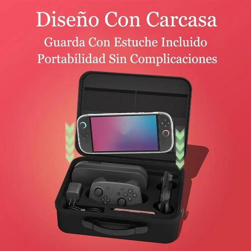 ESTUCHE DE TRANSPORTE TODO EN UNO PARA NINTENDO SWITCH - 2