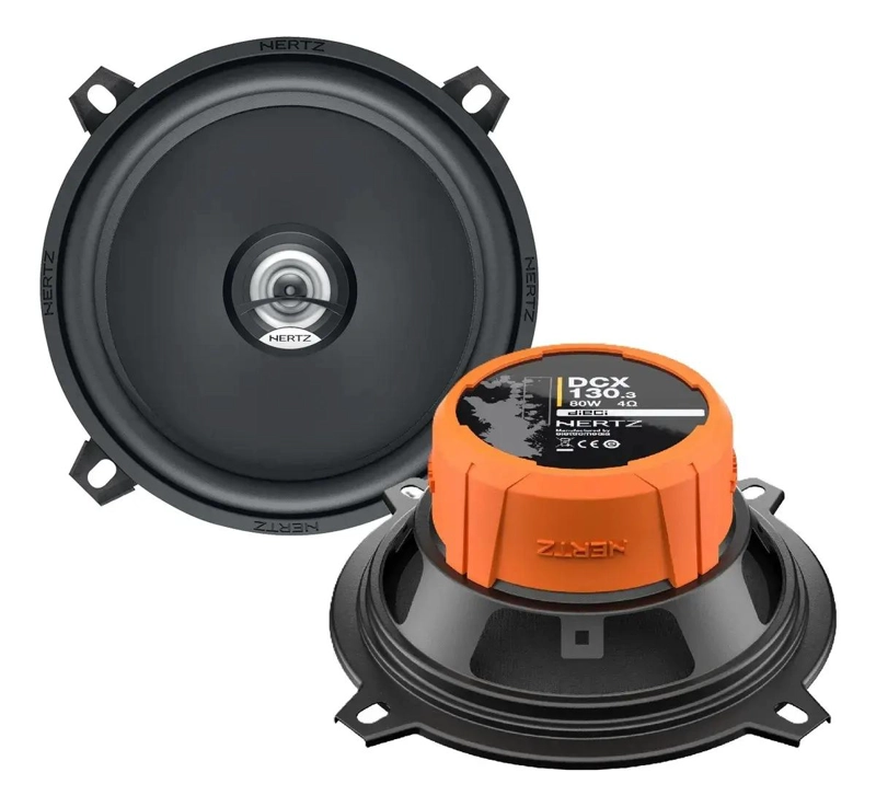 PARLANTES DE 13CM PARA AUTO COLOR NEGRO - 4