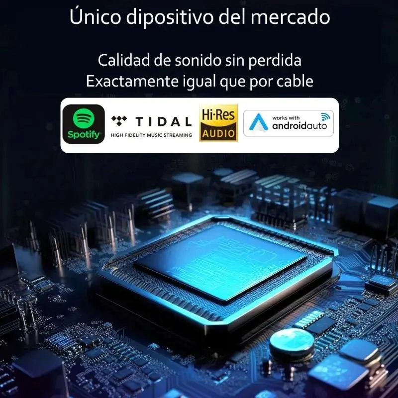 ADAPTADOR INALAMBRICO ANDROID AUTO Y APPLE CAR PLAY - 3