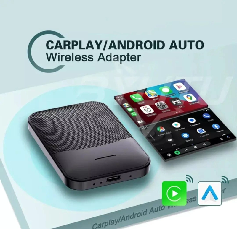 ADAPTADOR INALAMBRICO ANDROID AUTO Y APPLE CAR PLAY - 5