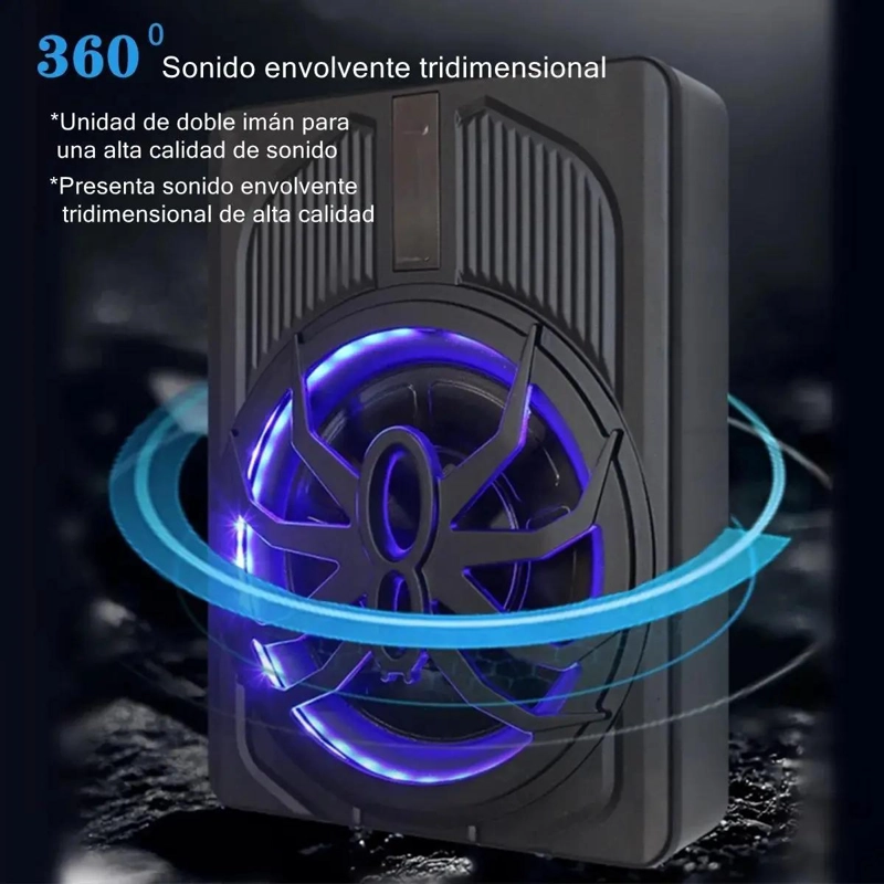 SUBWOOFER AMPLIFICADO 10 PULGADAS 800W PARA CARROS - 5