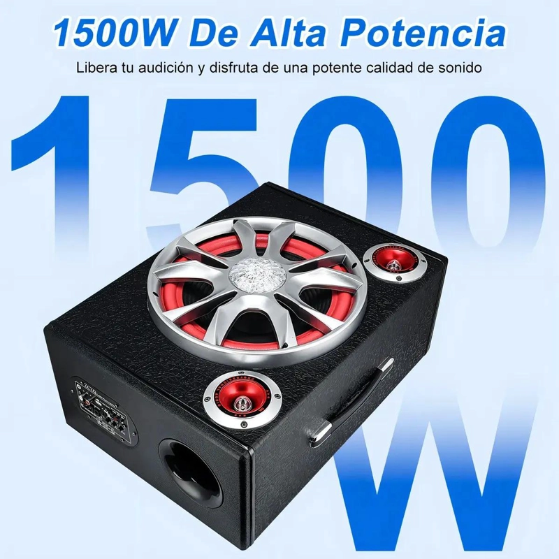 SUBWOOFER AMPLIFICADO 12 PULGADAS 1500W - 4