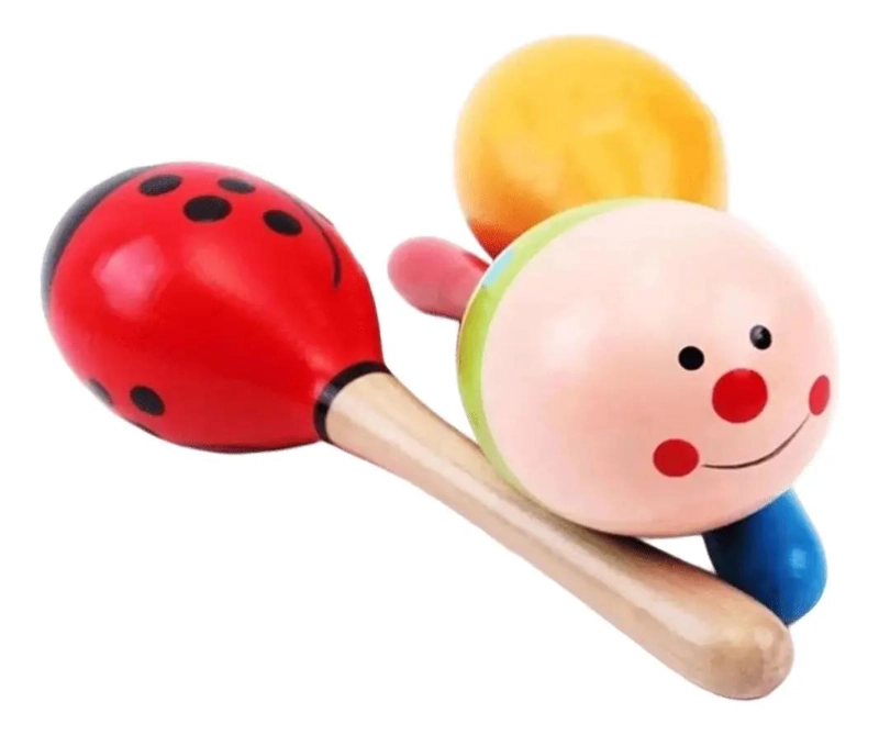 MARACAS COLORIDAS PARA NIÑOS - 1