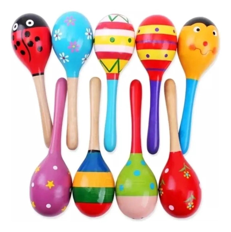 MARACAS COLORIDAS PARA NIÑOS - 2