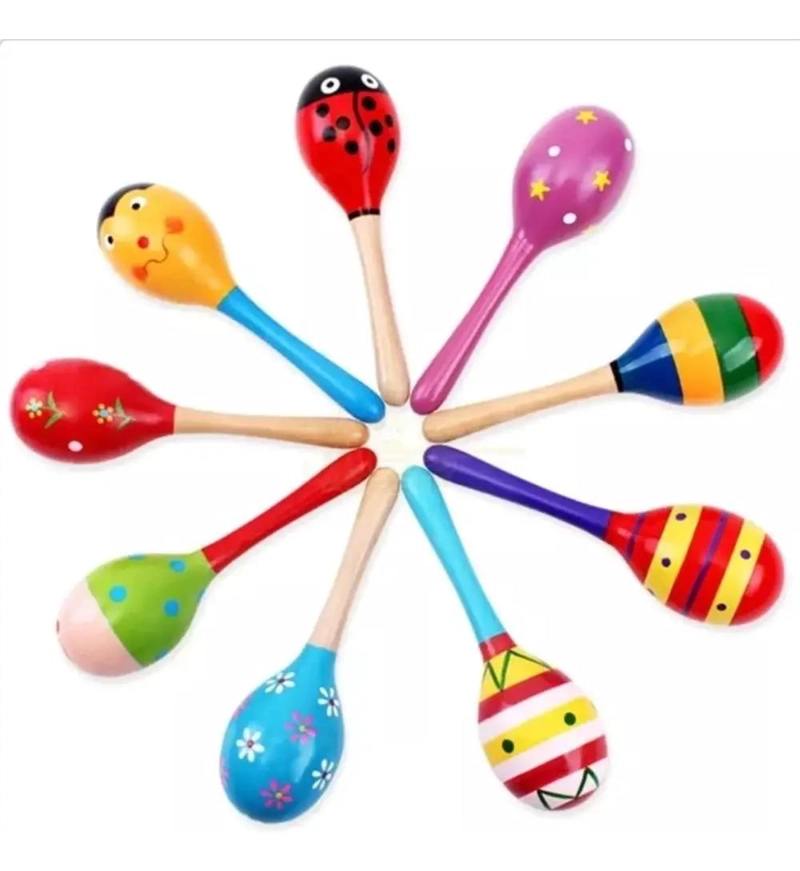MARACAS COLORIDAS PARA NIÑOS - 3