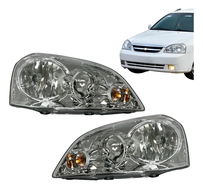 OPTICOS IZQUIERDO Y DERECHO PARA CHEVROLET OPTRA - 1