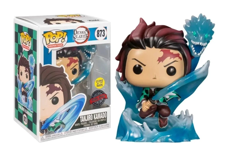 FIGURA DE ACCION TANJIRO KAMADO CON DRAGON - 2